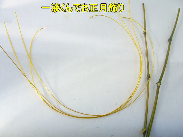 正月用アレンジ花材