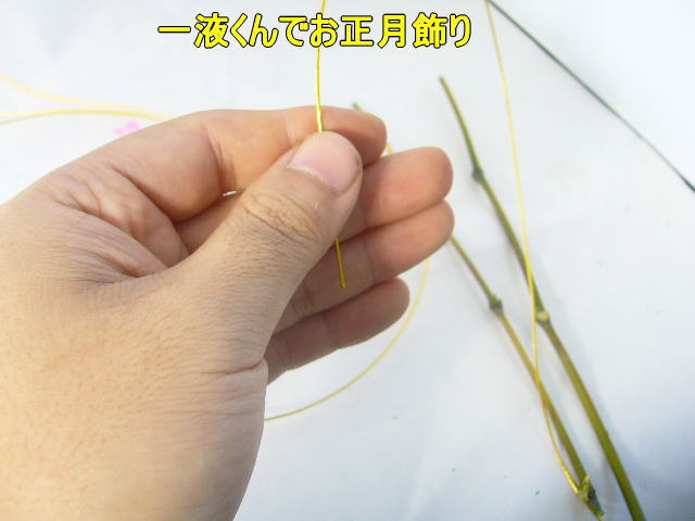 正月用アレンジ花材